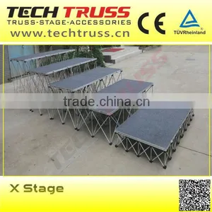 New Design Folding Cheap Used Mobile Stage For Sale thumbnail-1