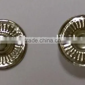 Leather Products Use Metal Spring Snap Button thumbnail-2