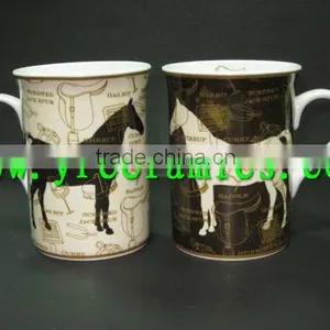 YF28011 12oz Ceramic Coffee Mug Shapes thumbnail-1