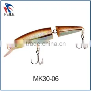 Minnow Artificial Joined Fishing Bait thumbnail-1