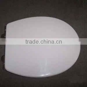 One Push Button Quick Release Toilet Seat Cover With Soft Close Stainless Steel Hinges for Portable wc in the Bathroom thumbnail-2