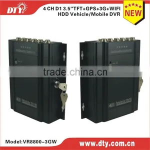 2015 Good Performance Wifi Mobile Dvr 4 Channel Gps 3g Connecting Vehicle Dvr ,VR8800-3GW thumbnail-1
