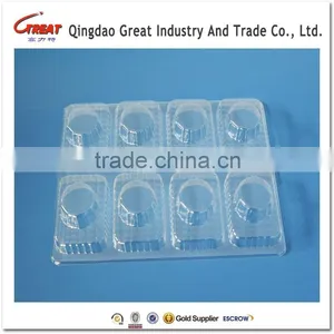 Disposable Plastic Chocolate Packaging Tray Clemshell Bilster Packaging Box Quality Choice thumbnail-2