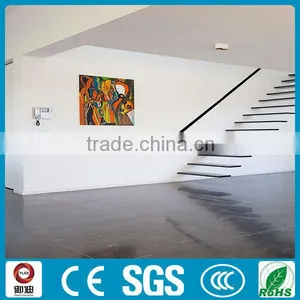 Modern Design Interior House Use Glass Floating Stairs thumbnail-5