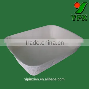 100% Biodegrable Customized Paper Pulp Disposable Waterproof Hygiene Molded Pulp Hospital Kidney Tray by Sugarcane Fiber Quality Choice thumbnail-1