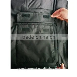 Customized Men Rip Stop Multi Pockets Waistcoat thumbnail-3