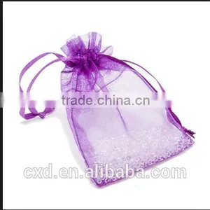 Accept Custom Order and Screen Printing Surface Handling Organza Drawstring Bags Company Drawstring thumbnail-6
