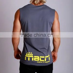 y Back Customized Gym Singlets - Y Back Singlet With Customized thumbnail-3