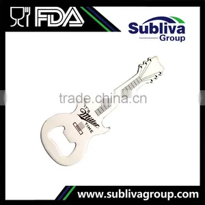 Wholesale Stainless Steel Guita Shape Custom Bottle Opener thumbnail-1