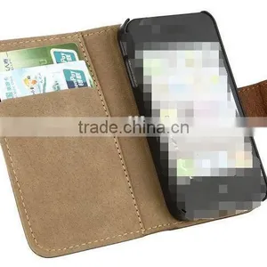 Chinese Factory Cheap Weave Wallet Pattern Leather Case for Sony Xperia Z4 With Stand thumbnail-4