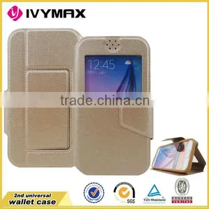 Newest 2nd Universal Wallet pu Silicone Phone Case thumbnail-1