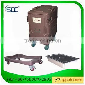 116L Hotel Calefaction Food Container, Multifunctional Food Container With Wheels Keeping Food Hot thumbnail-5