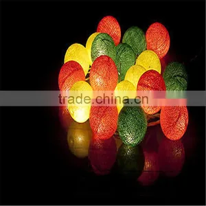 Colored Cotton Balls Mini Single Led Lights Battery Powed thumbnail-1
