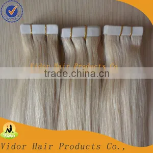 2013 All Textures Cheap 5a Top Quality 100% Virgin Brazilian Hair Tape Hair Extensions thumbnail-1
