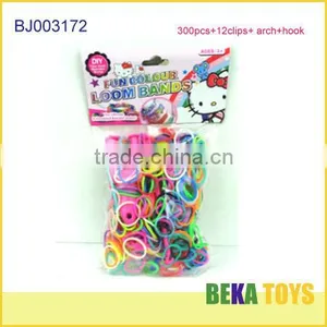 Funny Diy Rubber Rain Loom Band Kit 300pcs thumbnail-4