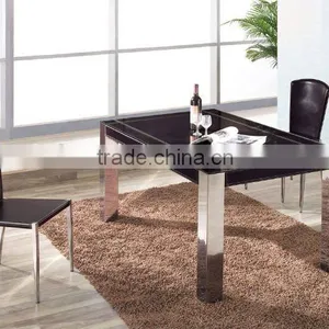 2015 Modern Furniture Set Tempered Glass and Stainless Steel(CT0910) thumbnail-1