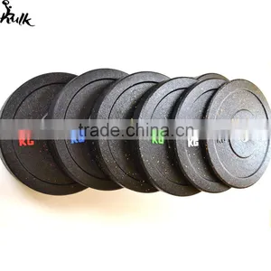 Basic Crumb Rubber Bumper Plate Set for Weight Lifting thumbnail-1