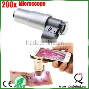 LED Light Micro Digital Microscope for Micro Science Biology Chemistry PCB Electron Video Microscope thumbnail-5