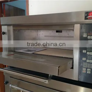 CE Western-style Bread Pizza Baking Oven With Steam, Microcomputer Control Electric Bakery Oven With Ceramic Stone thumbnail-2