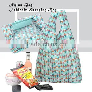 2016 New Style Colorful Nylon Foldable Lamination Bag for Shopping Quality Choice thumbnail-3