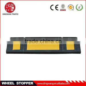 New Style Rubber Wheel Chock Stopper Parking Block thumbnail-1