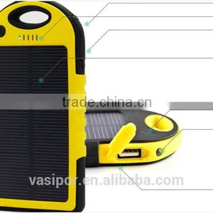 Valued Waterproof Dirtproof 5000 MAh Stockproof Solar Power Bank Quality Choice Supplier's Choice thumbnail-6