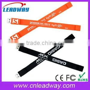 Bulk Purchasing Website Silicone Wristband USB Flash Drive With Printable Promotional Products thumbnail-2