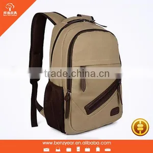 Men's Vintage Canvas Travel Backpack School Rucksack Satchel Bag Quality Choice thumbnail-1