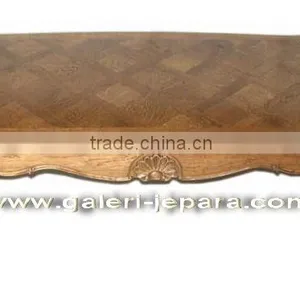 Indoor Mahogany Furniture - Solid Wood Coffee Table - Jepara Furniture Indonesia thumbnail-1