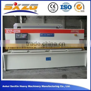 QC12Y-6*3200mm Hydraulic Sheet Metal Cutting Machine CNC Shearing Machine thumbnail-3