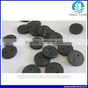 HF Washable Rfid Laundry Tag With Two Holes for Laundry Shop thumbnail-4