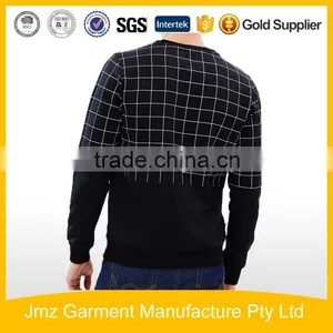 Custom 100% Cotton Sweatshirt for Men Clothing Manufacturers thumbnail-2