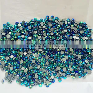 Well Coatting High Quality Strong Glue 5mm Montana AB Garment Designing Hotfix Rhinestone thumbnail-3