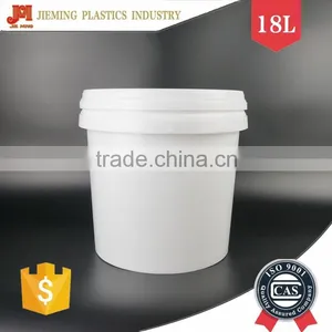 18lt Round PP Plastic Buckets With Lids & Handle, Anti Static Pail for Oil Lubricants thumbnail-1