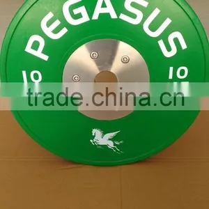 Crossfit 10kg Green Competition Bumper Plates thumbnail-3