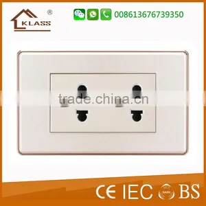 118 Series Double Two Pin Socket With Switch thumbnail-5