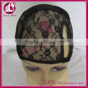 Wholesale Hot Selling Cheap Price Breathable and Fashionable Weaving Cap u Part Wig Cap thumbnail-3