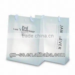 Plastic Bag With Printed Logo and Handle SC02002 thumbnail-1