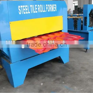 Automatic Glazed Roof Tile Roll Forming Machine thumbnail-1
