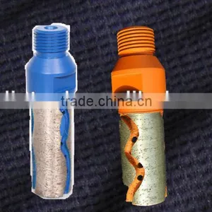 CNC Rim Diamond Finger Bits for Granite With Arc Slot thumbnail-1