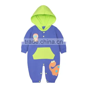 Newborn Baby Rompers Orange Blue Wholesale Baby Boy Online Clothing Store thumbnail-6