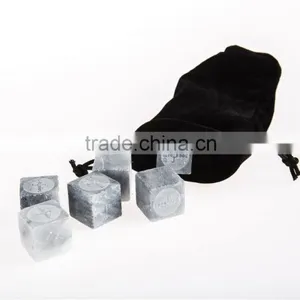 Dice Ice Cubes Soapstone Whisky Stone Chiller Stone With Special Box thumbnail-5