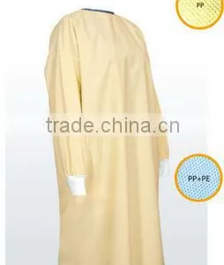 Disposable no Sterile Surgical Clothes With Elastic Cuff thumbnail-1
