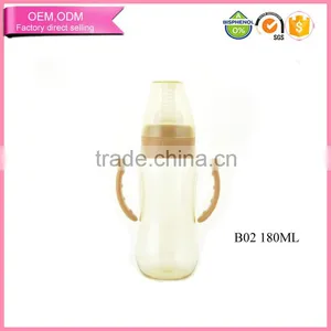 Universal PPSU Baby Feeding Supplier Baby Bottle With Handles thumbnail-2