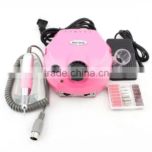 Best Quality Nail Art Powerful 25,000RPM Electric Nail Drill / Pedicure Manicure Machine With Pedal thumbnail-1