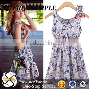 Wholesales Chiffon Fabric Printed for Girl Dresses thumbnail-1