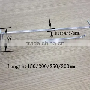Wholesale Mdf Slot Wall Board Hanging Hook With Price Tag, Price Holder thumbnail-3