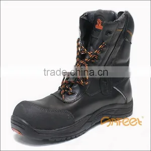 High Quality Cow Grain Leather Firefighter Safety Shoes, Safety Shoes for Workers, Safety Shoes in Korea (SA-9402) thumbnail-1