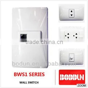 BWS1 NEW MODEL 1 GANG WALL SOCKET WITH HIGHT QUALITY thumbnail-1