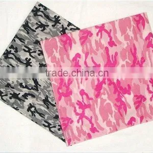 Fashion Ladies Printed Handkerchief and Bandana Square Scarf (FCH-S10014) thumbnail-1